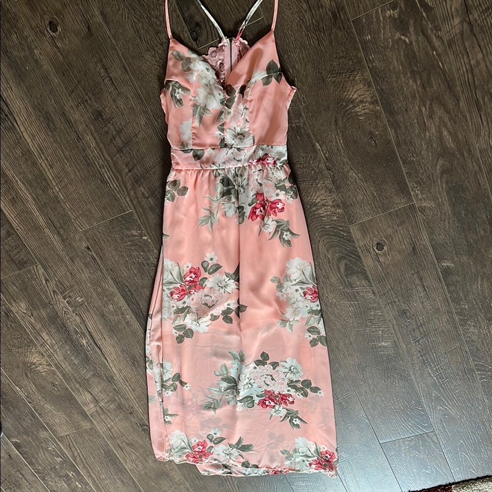 Floral Pink Dress